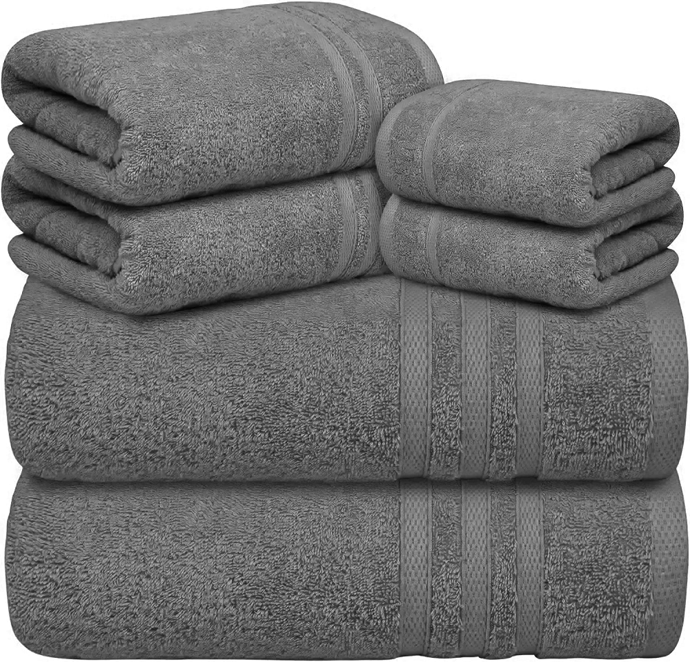 Machine Washable 8 Piece Towel Set