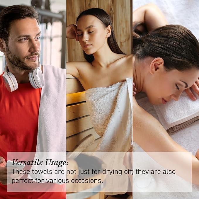 Premium 100% Egyptian Cotton Towels – Face, Hand, and Bath Towels Set
