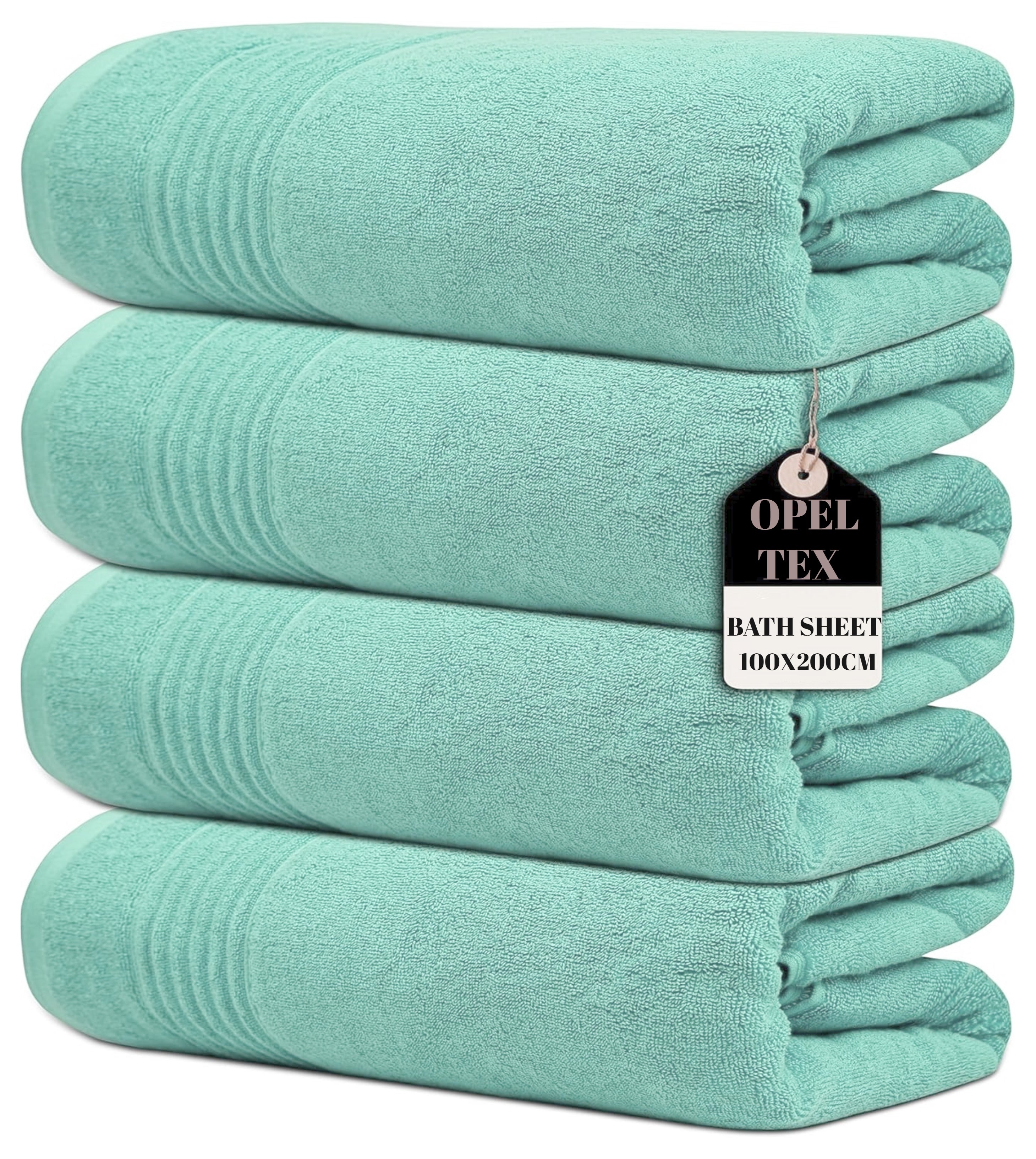 Premium Jumbo Bath Towels - Extra Large 80 x 180cm, 500GSM Egyptian Cotton - Towelsbay