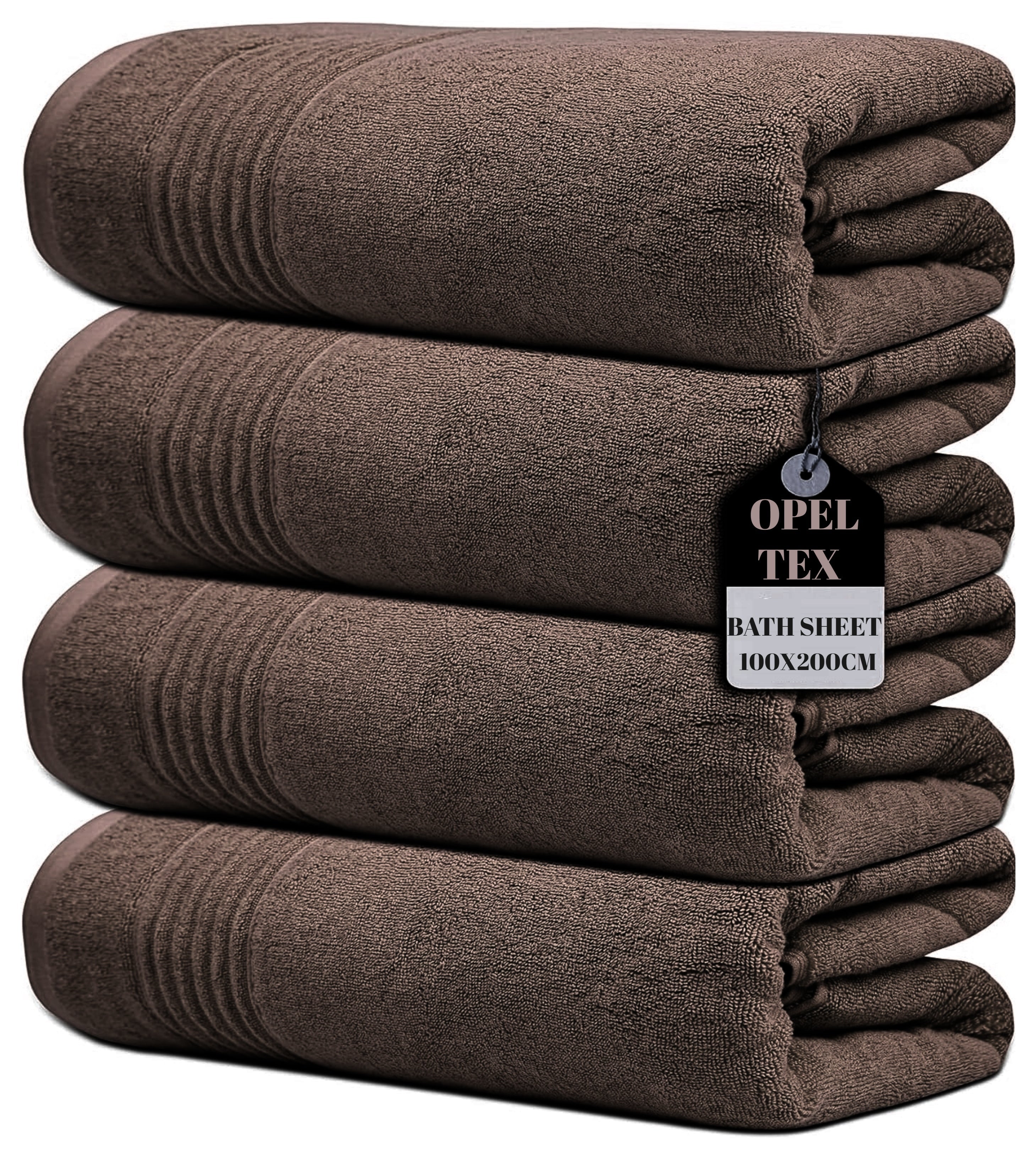 Premium Jumbo Bath Towels - Extra Large 80 x 180cm, 500GSM Egyptian Cotton - Towelsbay