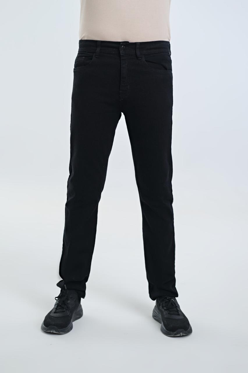 black slim fit jeans​ front side