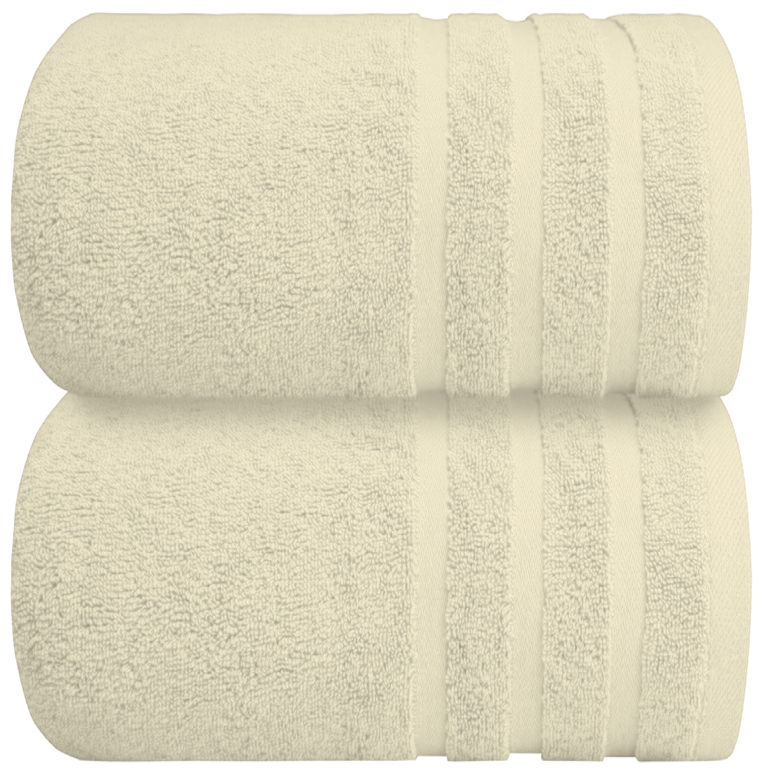 Soft white 600 GSM super bath towels