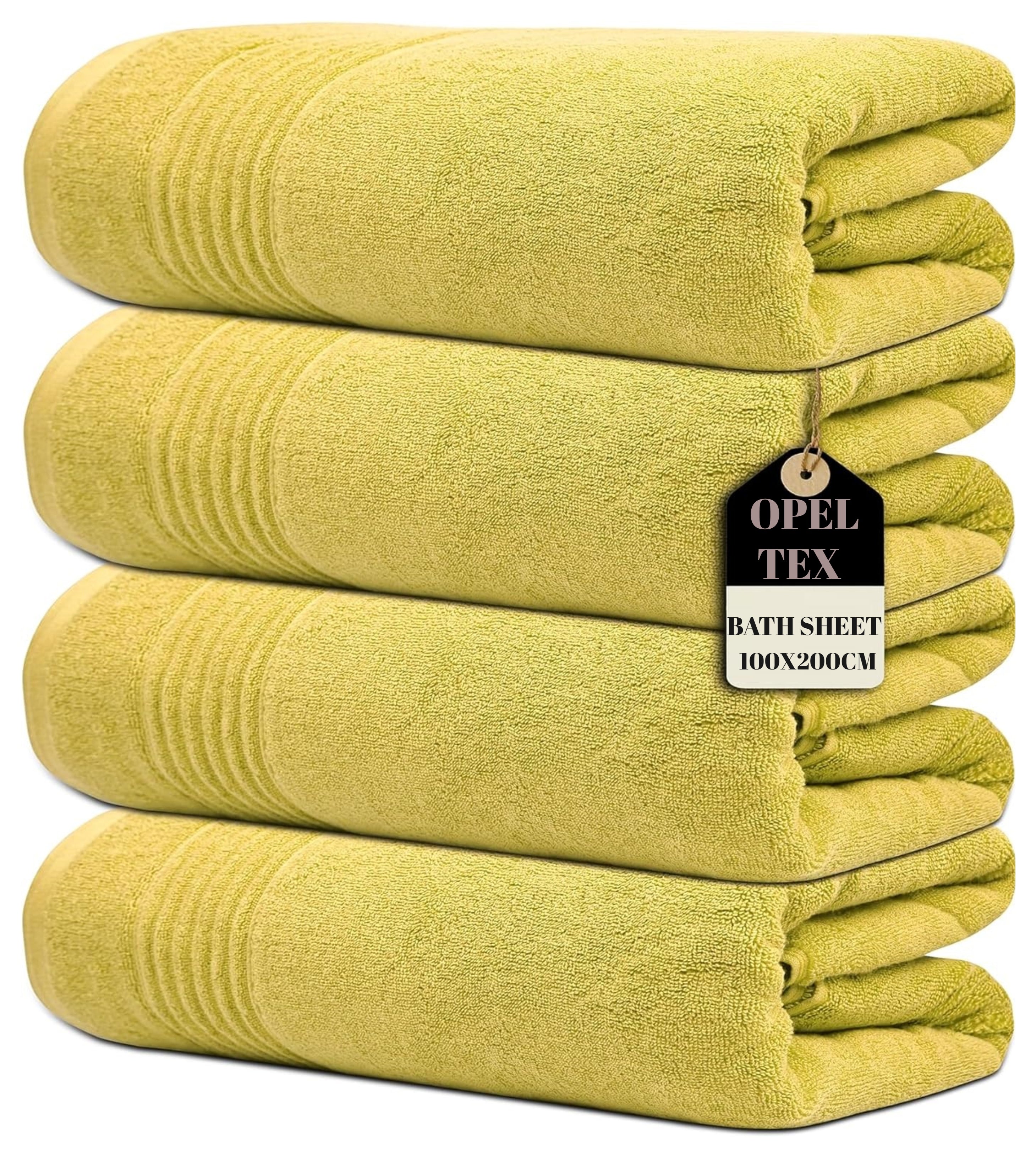 Premium Jumbo Bath Towels - Extra Large 80 x 180cm, 500GSM Egyptian Cotton - Towelsbay
