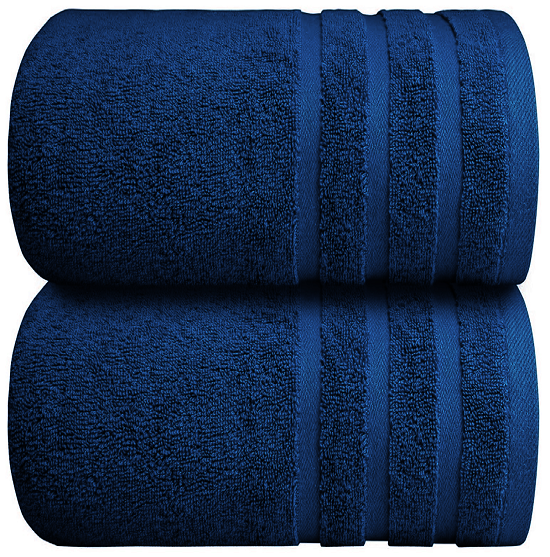 Luxury cotton towels with superior absorbency