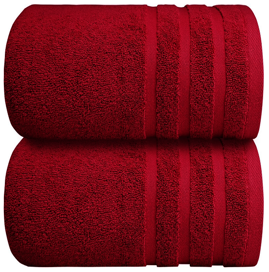 High-quality luxury bath towels in extra-large size