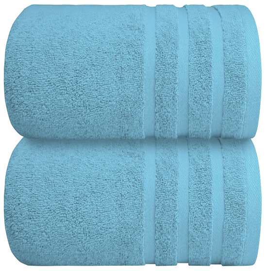 Large bath sheets in soft cotton for comfort
