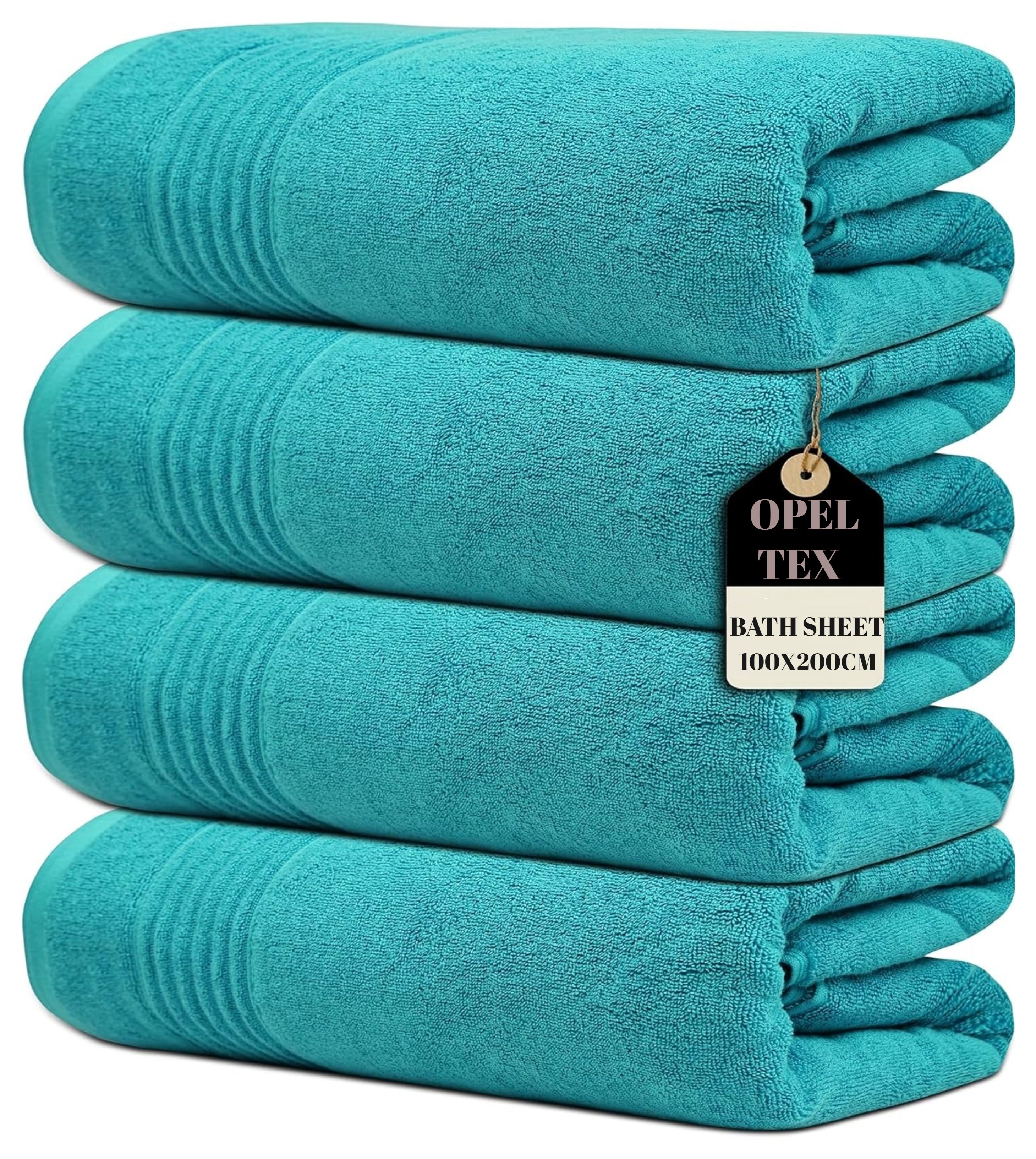 Premium Jumbo Bath Towels - Extra Large 80 x 180cm, 500GSM Egyptian Cotton - Towelsbay
