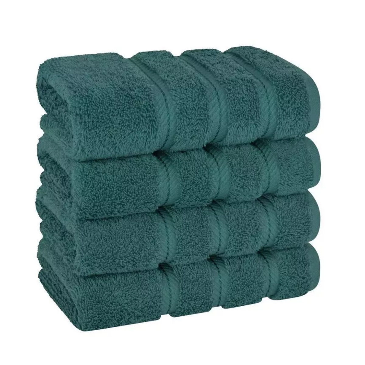 Pack of 4 Large Bath Towels Set (70 x 140 cm) Family set Premium 100% Egyptian Cotton 500 GSM Quick Dry Highly Absorbent Soft Feel Towels Perfect for Daily Use