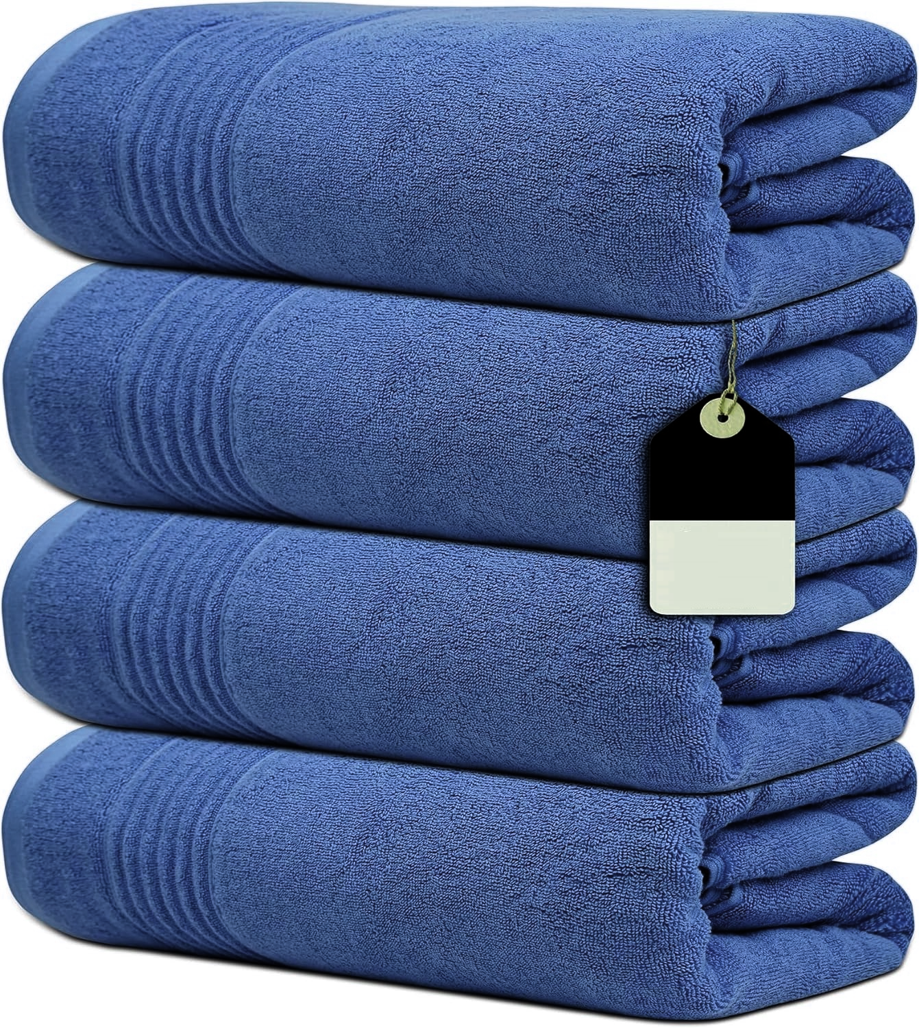 Premium Jumbo Bath Towels - Extra Large 80 x 180cm, 500GSM Egyptian Cotton - Towelsbay