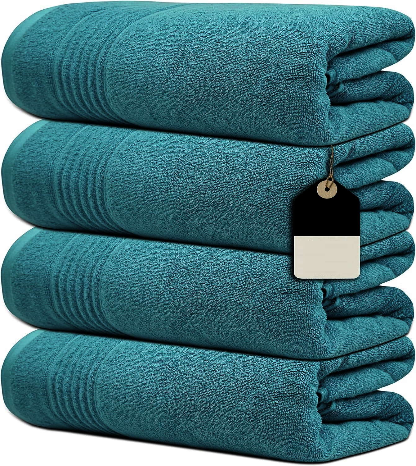 Premium Jumbo Bath Towels - Extra Large 80 x 180cm, 500GSM Egyptian Cotton - Towelsbay