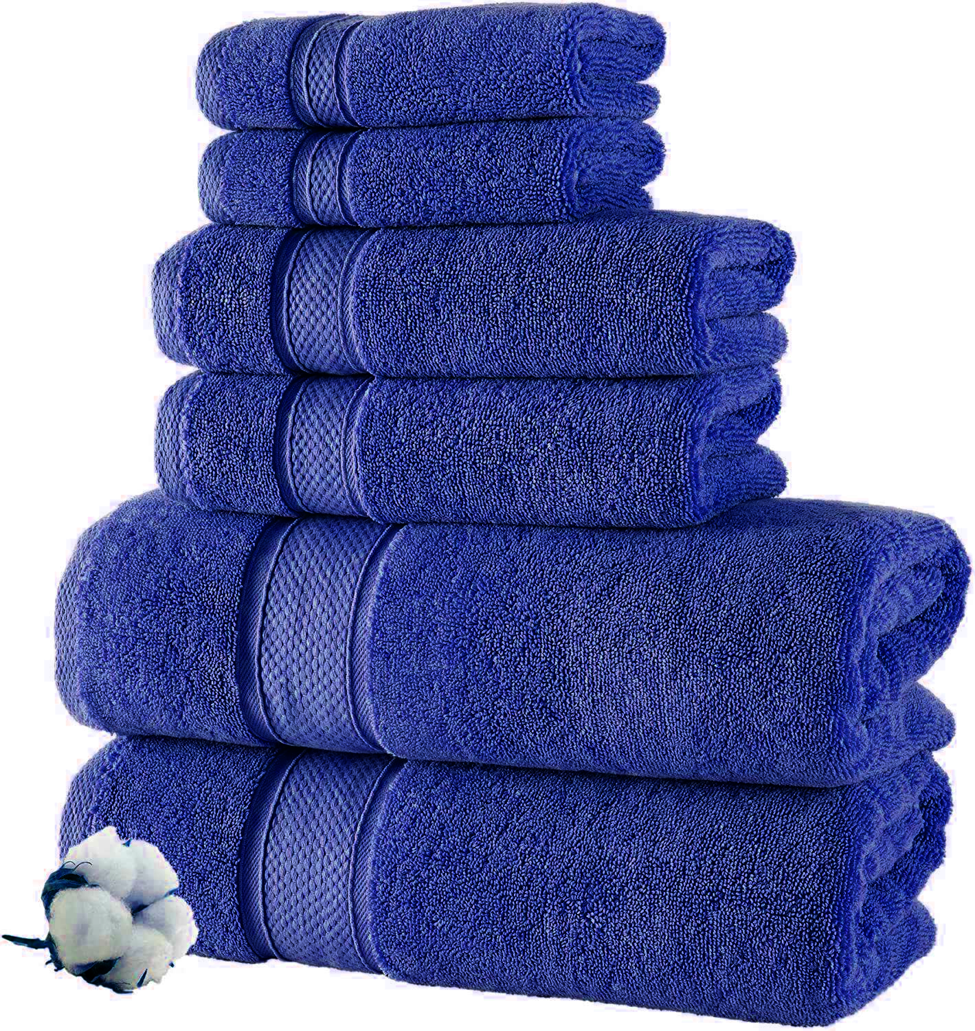 Luxury Egyptian Cotton Towel Set 800GSM - Soft and Absorbent
