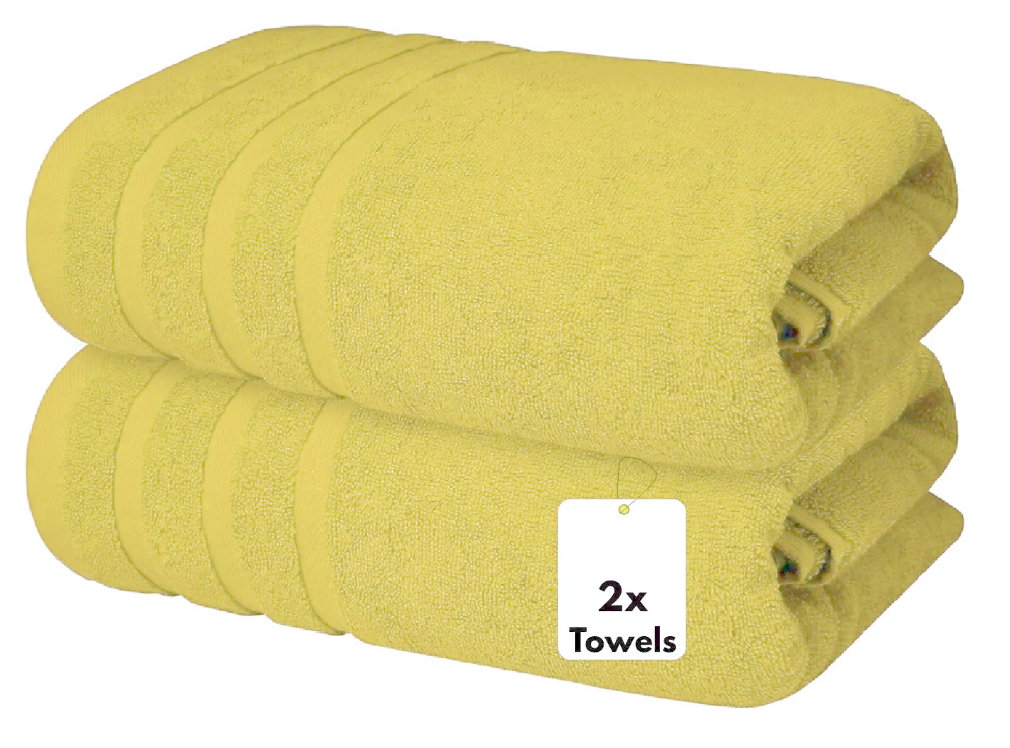 Luxury Charcoal Extra Large Bath Sheets 2-Pack for comfort