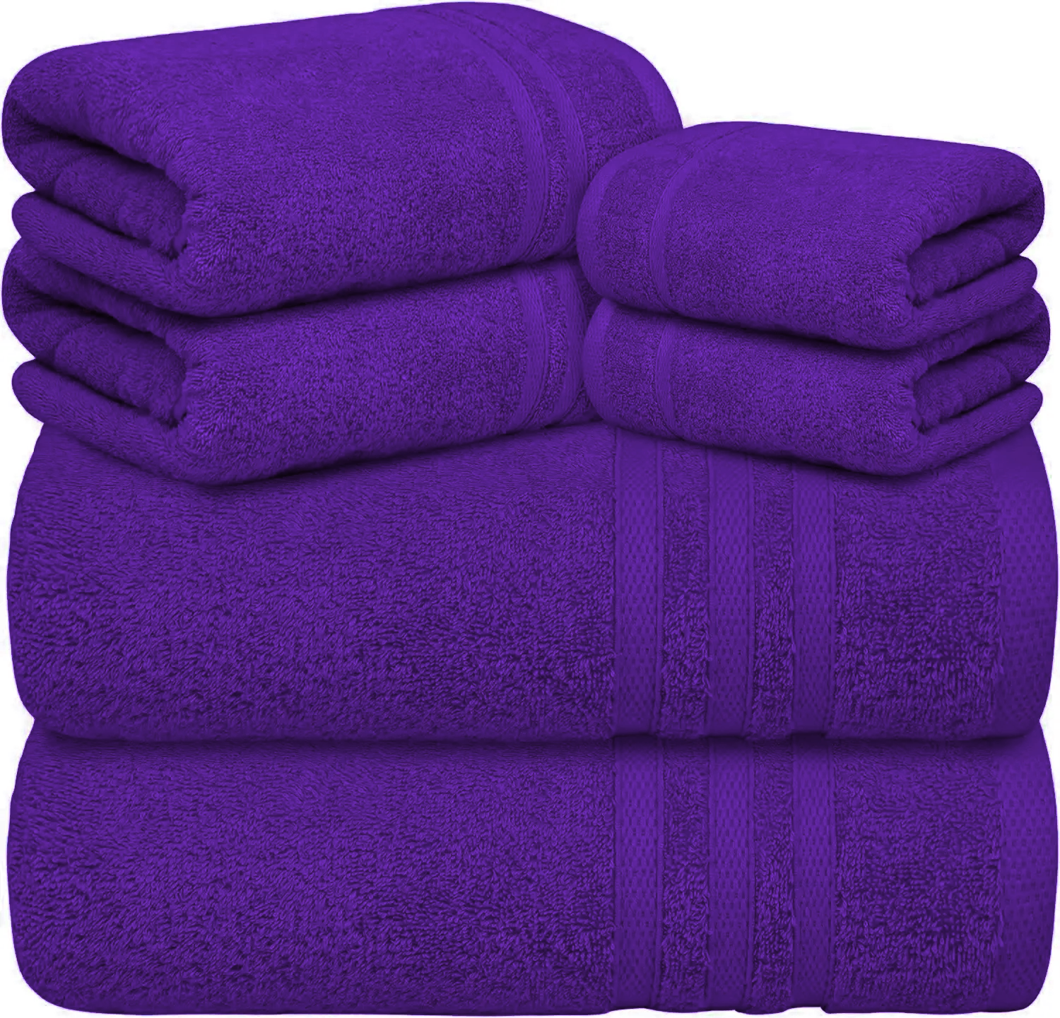 Soft and Absorbent 8 Piece Towel Bale