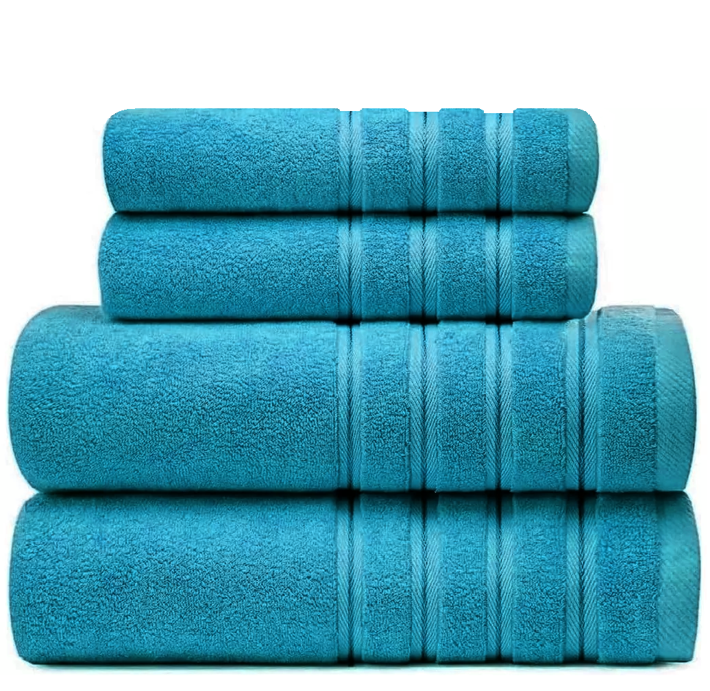 Plush 600gsm bath towels set