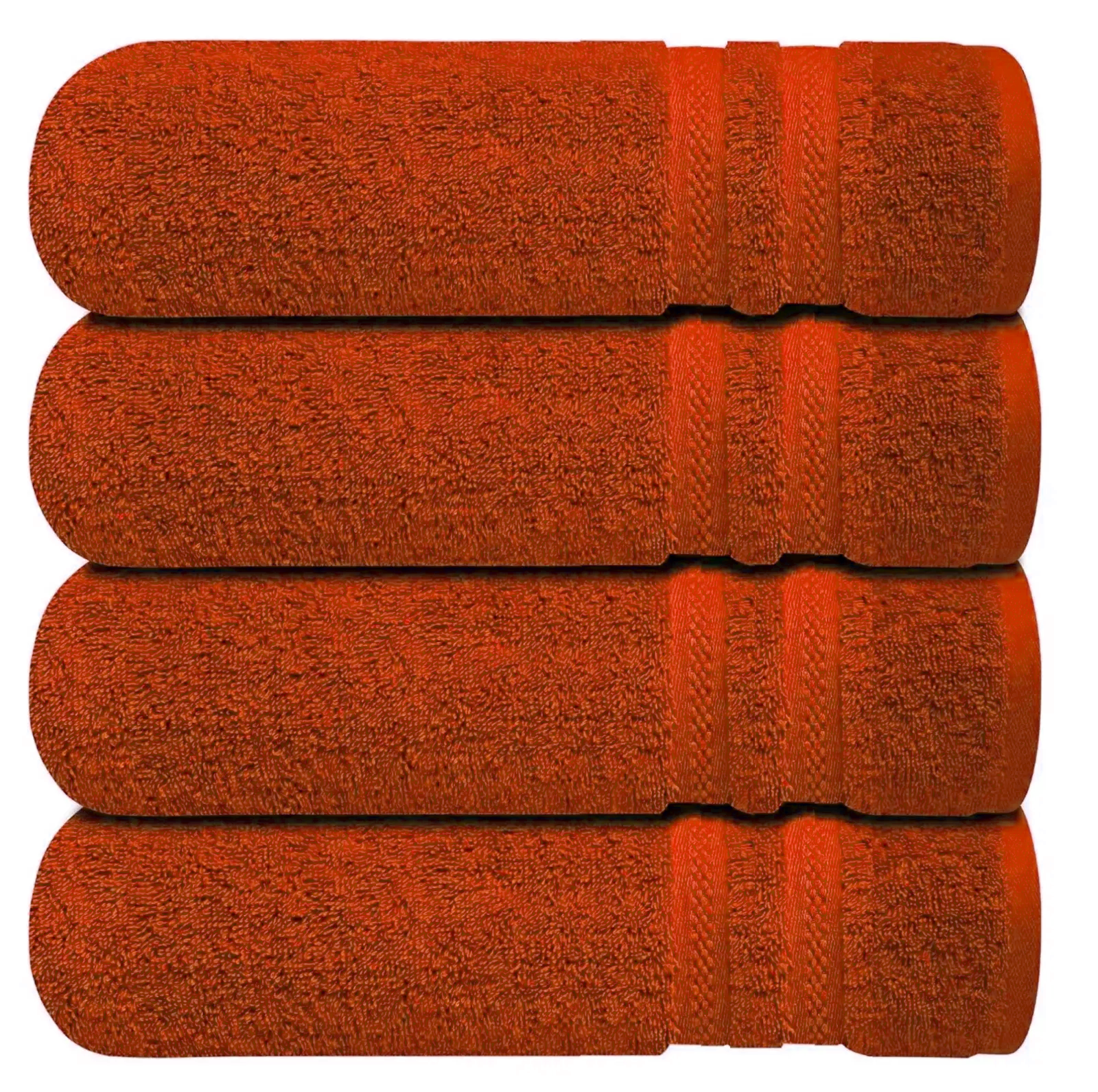 4 Pack 100x200 cm Egyptian Cotton Bath Sheets – Soft Jumbo Towels