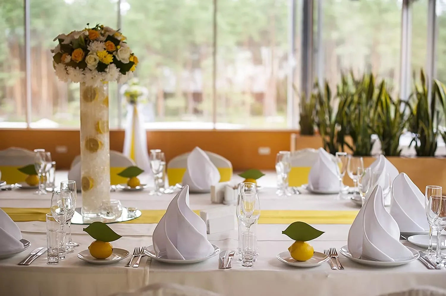 Elegant 16x16 inch cotton napkins for dining events