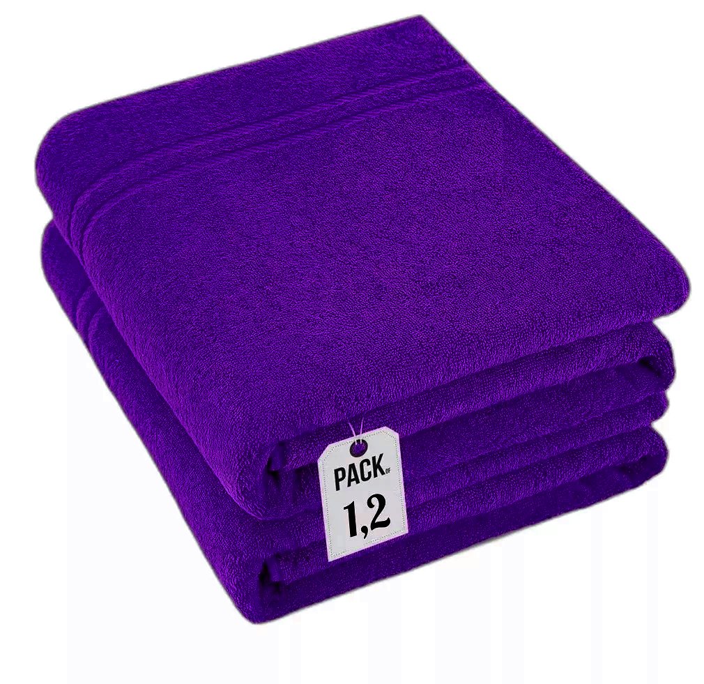 Extra Large Super Jumbo Bath Sheet 100x200cm 100% Egyptian Cotton