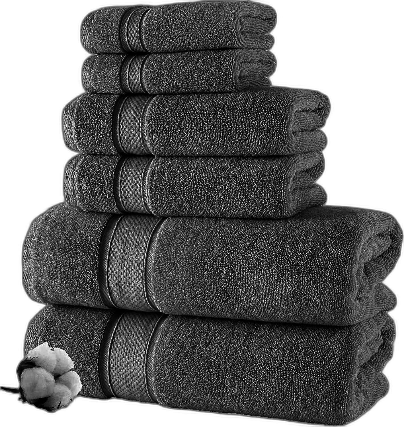 Soft 800GSM Egyptian Cotton Bath Sheets - Large Size