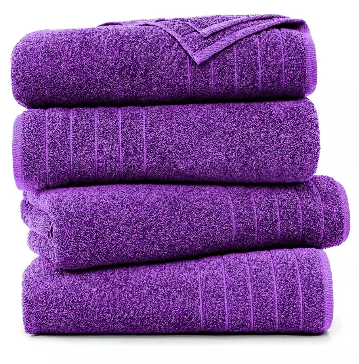 4 Pack 85x165cm Egyptian Cotton Bath Sheets – Super Jumbo Towels