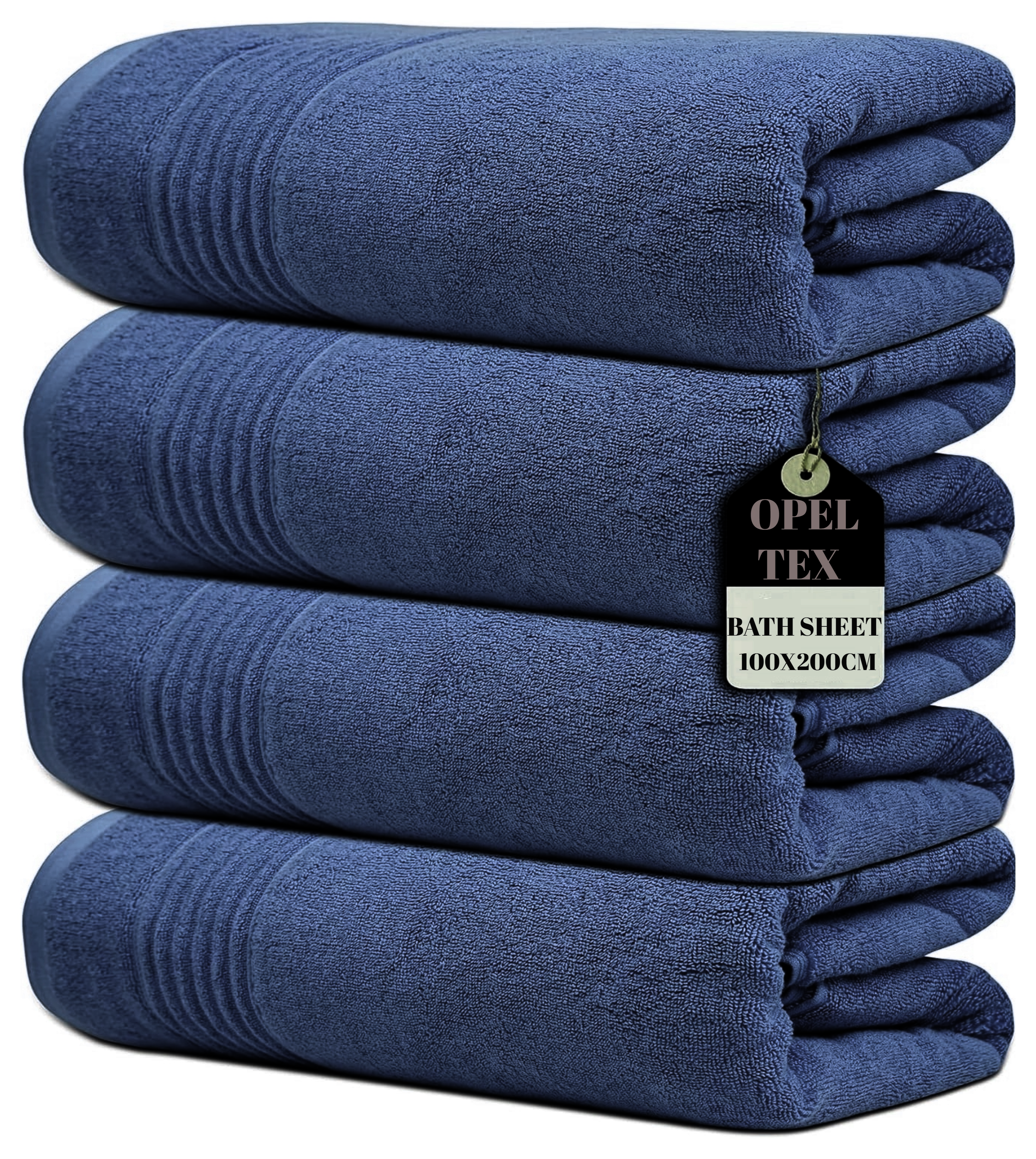 Premium Jumbo Bath Towels - Extra Large 80 x 180cm, 500GSM Egyptian Cotton - Towelsbay