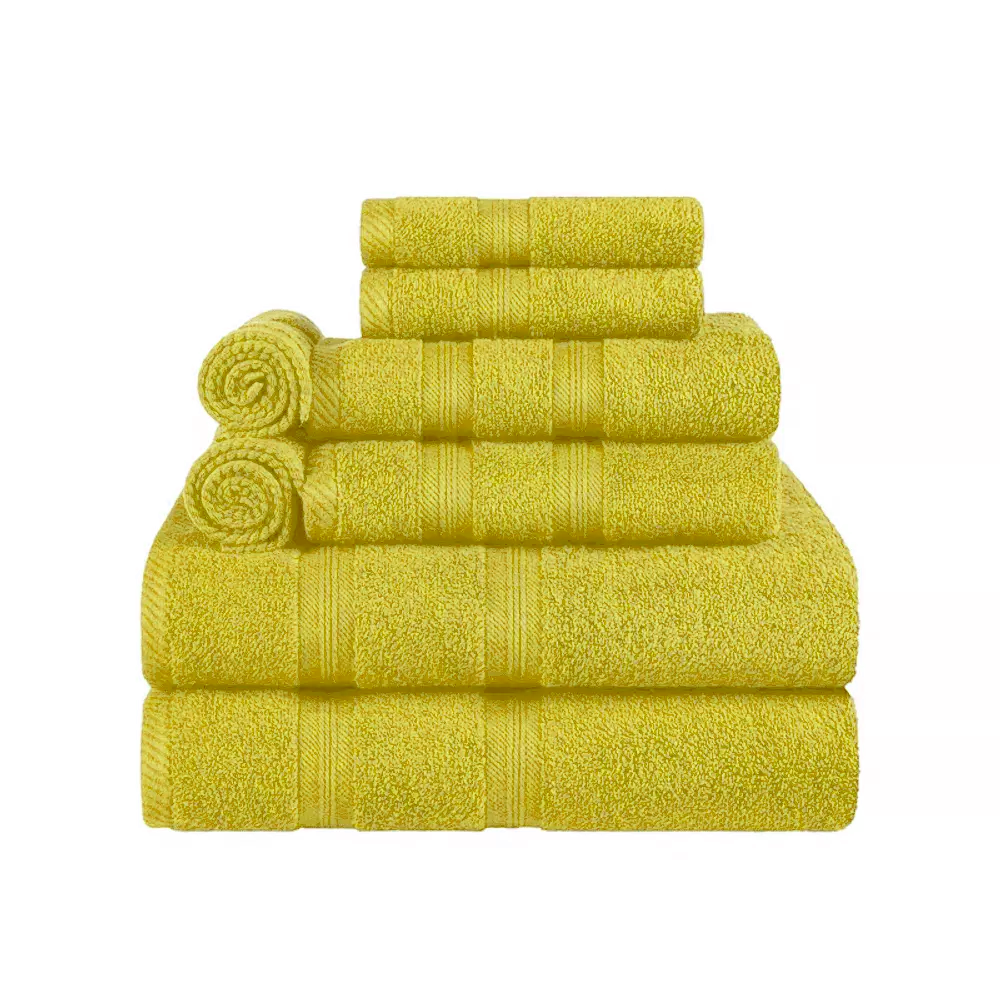 8 Pcs Towel Bale Set 100% Soft Face Hand Big Bath Sheet Bathroom Towel Towelsworld