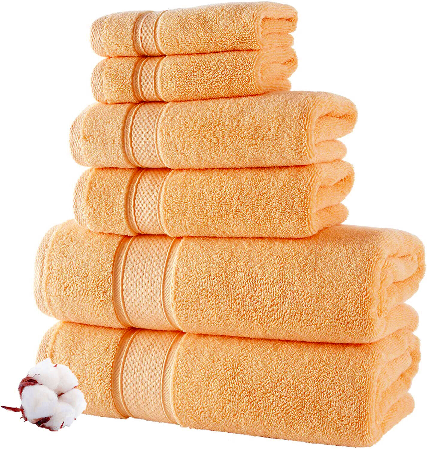 High-Quality Egyptian Cotton Towel Set 800GSM Collection