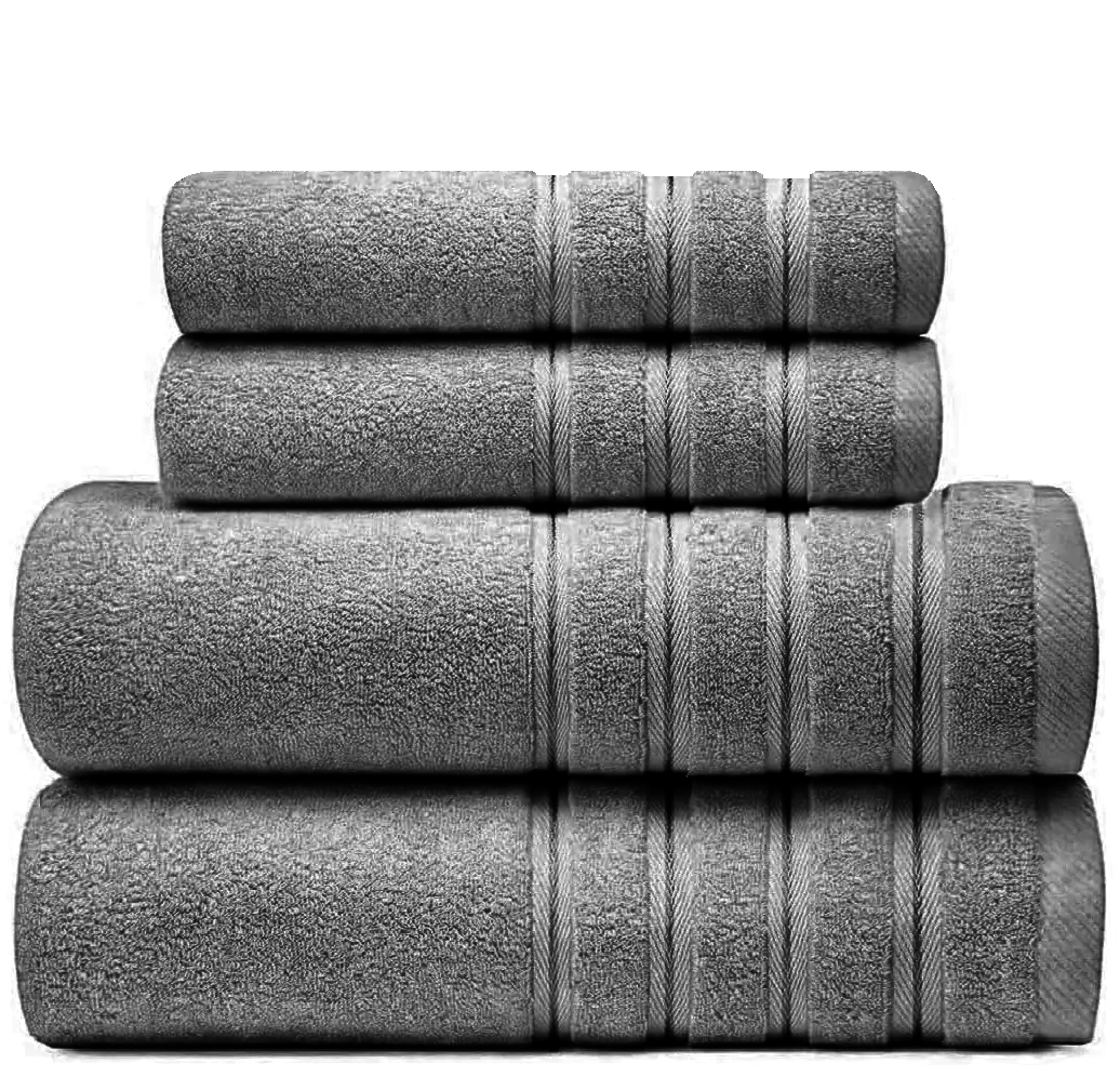 Luxury bath towels soft cotton