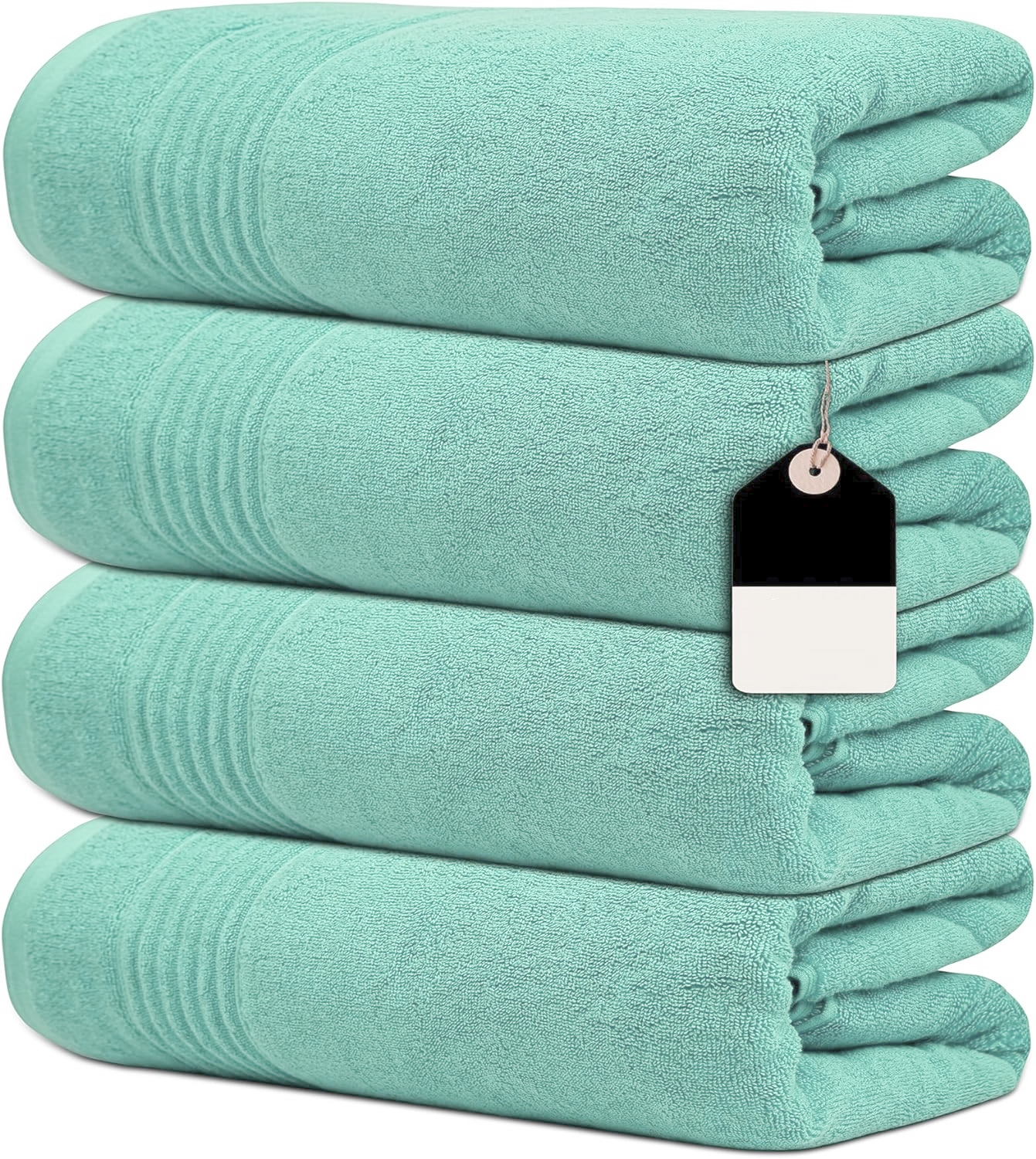 Premium Jumbo Bath Towels - Extra Large 80 x 180cm, 500GSM Egyptian Cotton - Towelsbay