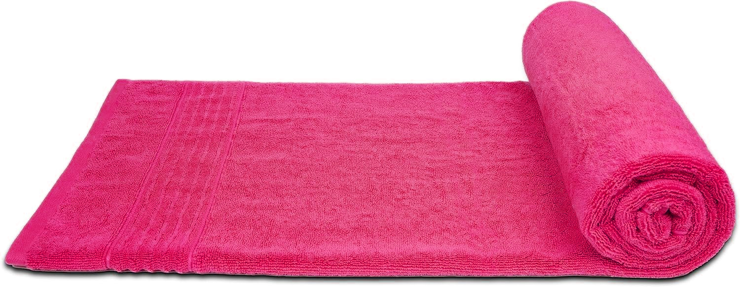 Premium Jumbo Bath Towels - Extra Large 80 x 180cm, 500GSM Egyptian Cotton - Towelsbay
