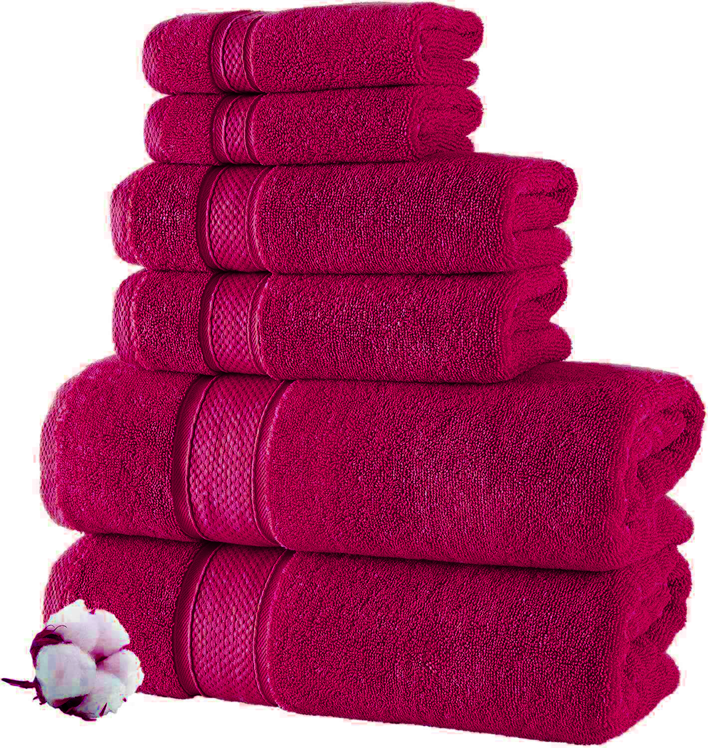 100% Egyptian Cotton Towel Set 800GSM - Face Towel