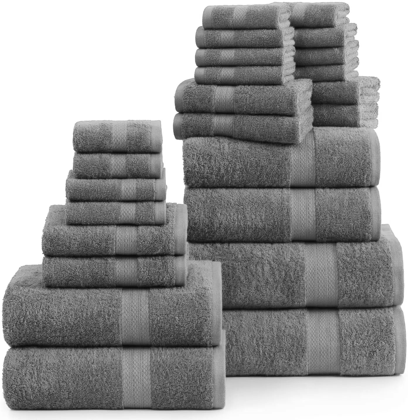 Soft and Absorbent Egyptian Cotton Towel Bale for Spa-Like Comfort
