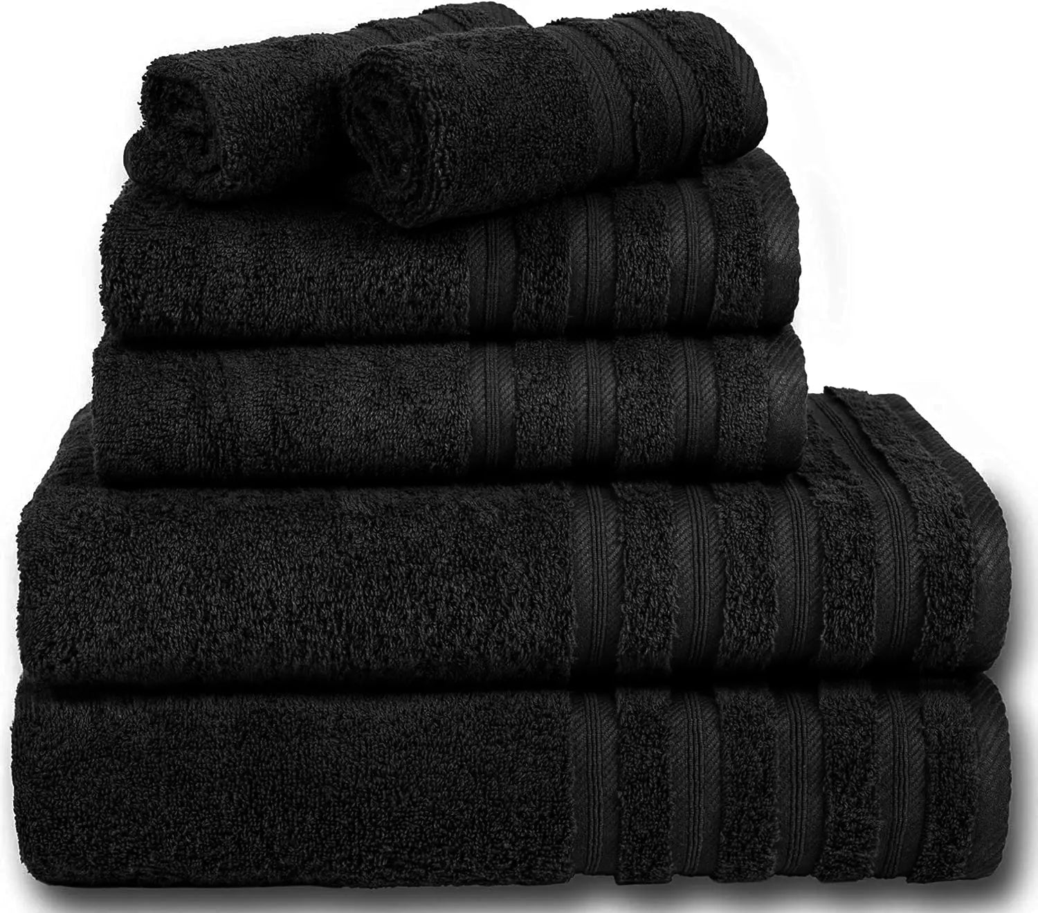 600 GSM Quality 8-Piece Towel Bale - Includes 2 Each of Face, Hand & Bath Towels Towelsworld
