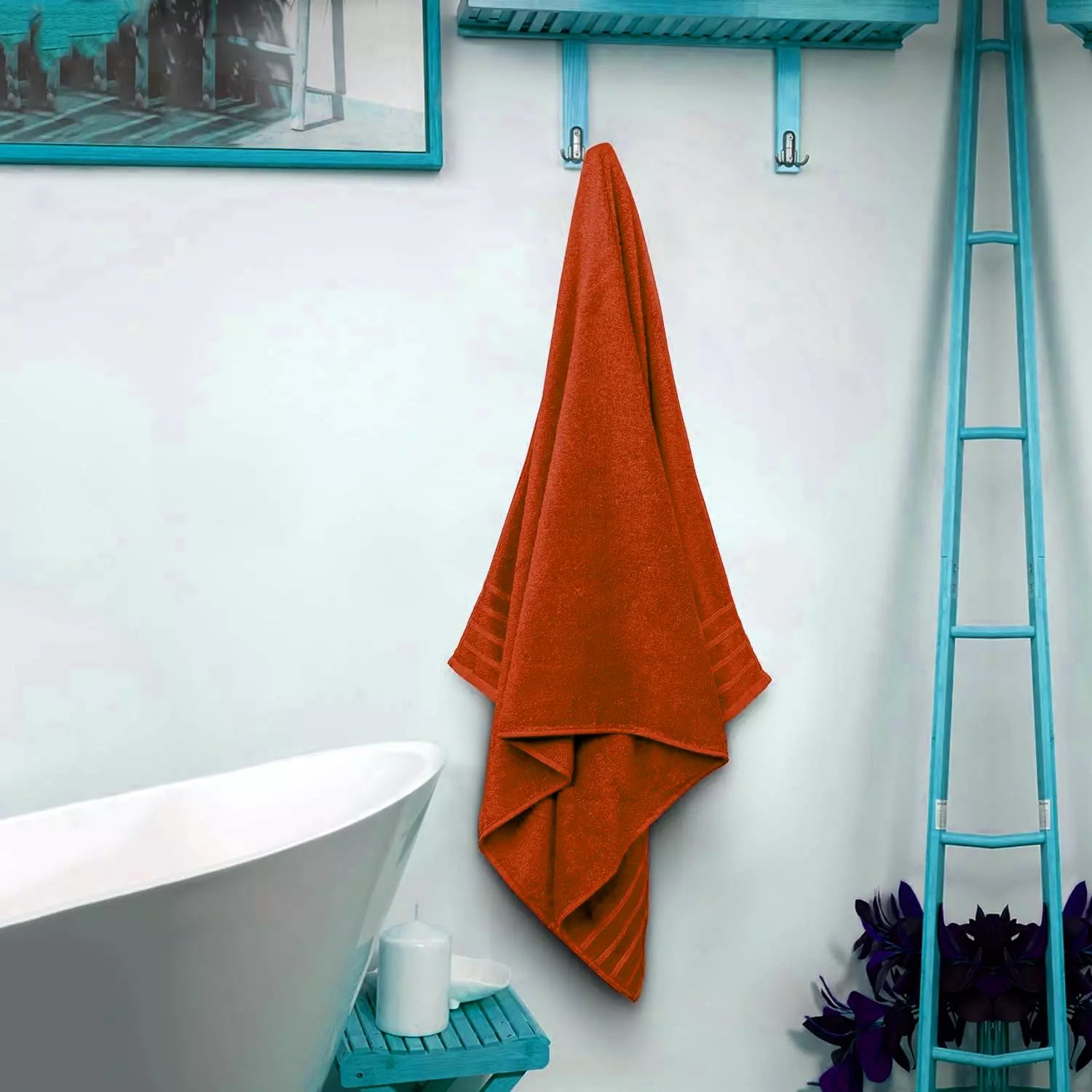 Soft and plush extra large bath sheet towel