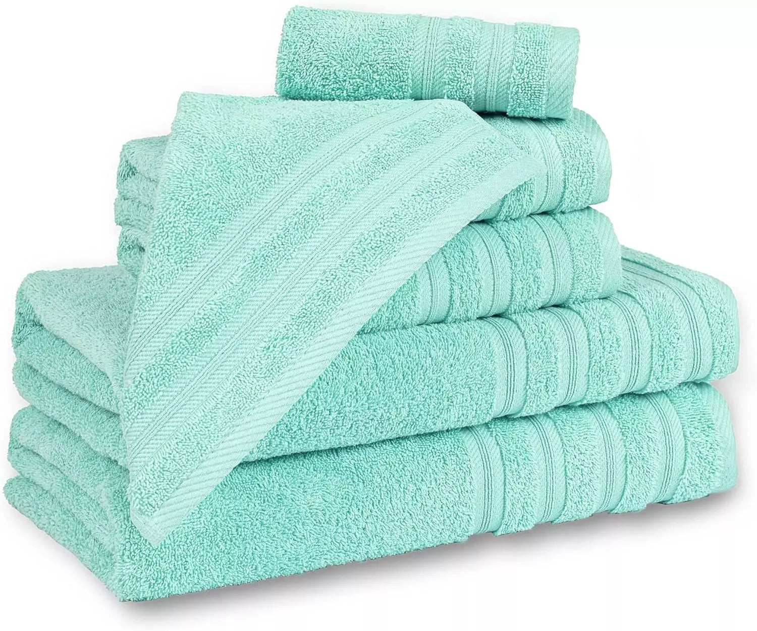 600 GSM Quality 8-Piece Towel Bale - Includes 2 Each of Face, Hand & Bath Towels Towelsworld