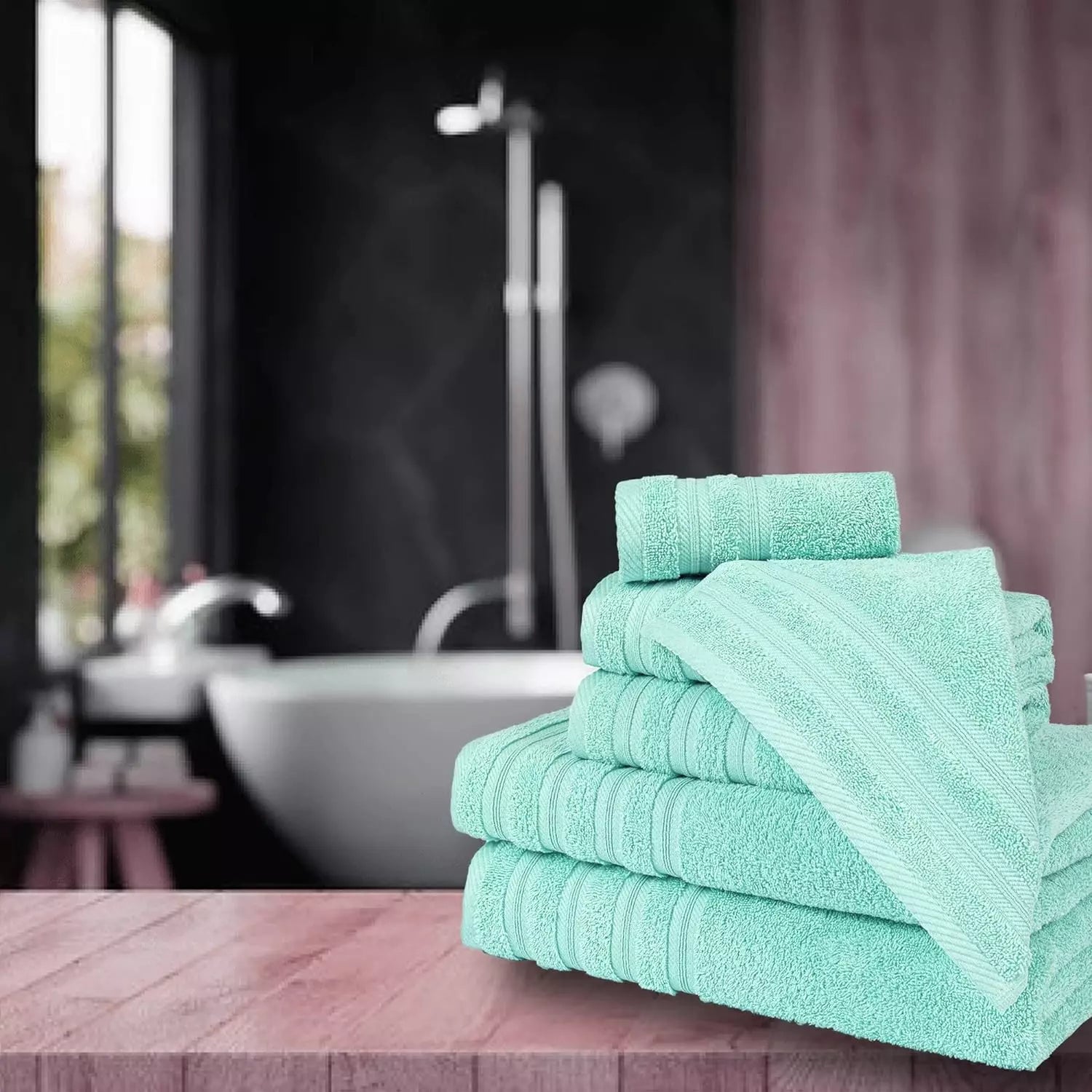 600 GSM Quality 8-Piece Towel Bale - Includes 2 Each of Face, Hand & Bath Towels Towelsworld