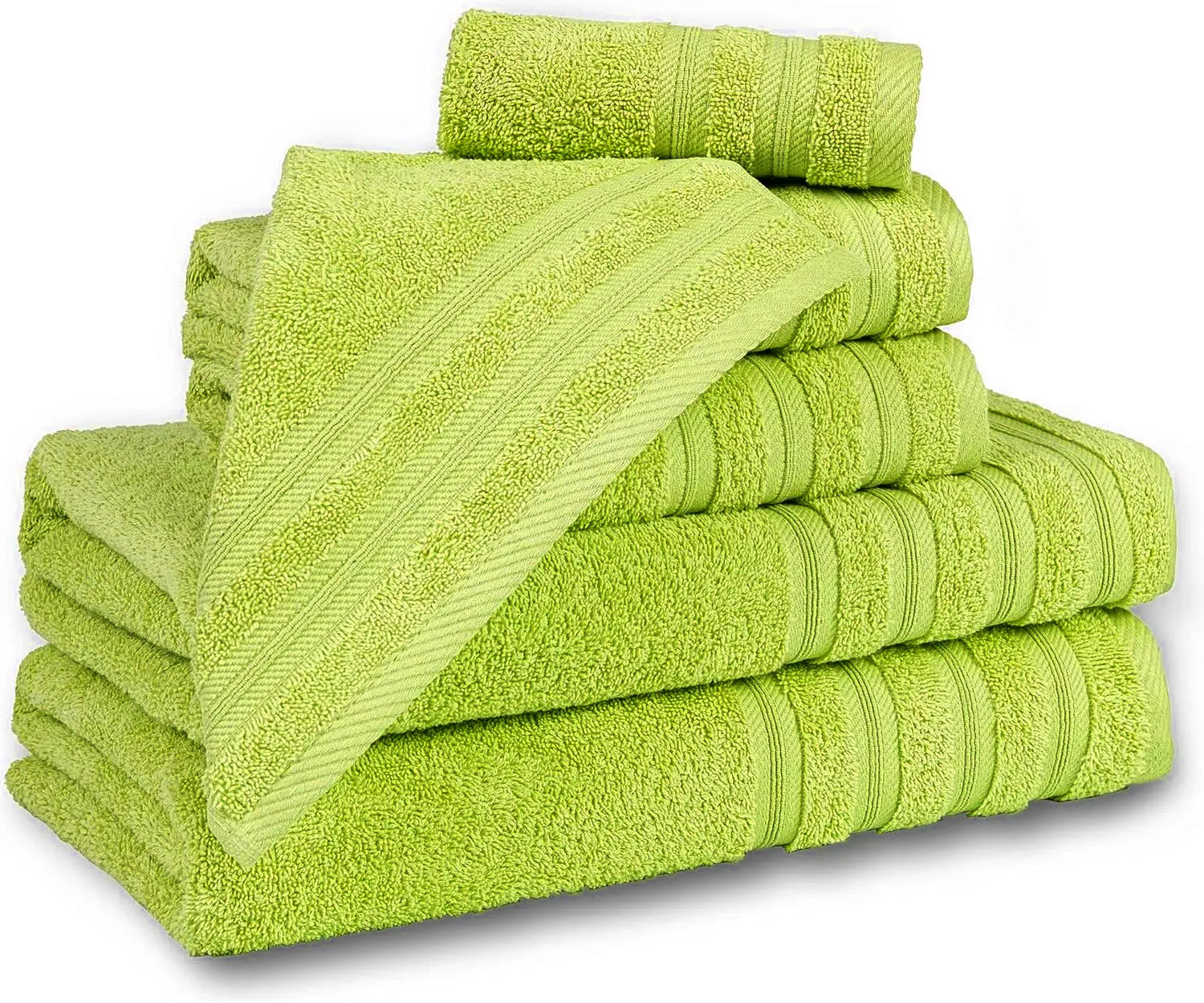 600 GSM Quality 8-Piece Towel Bale - Includes 2 Each of Face, Hand & Bath Towels Towelsworld