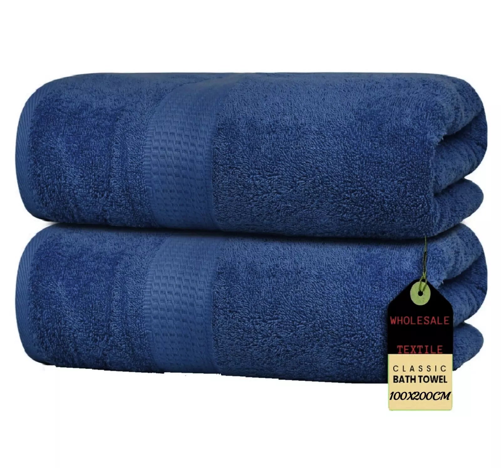 Large bath sheet towels 100 x 200 cm
