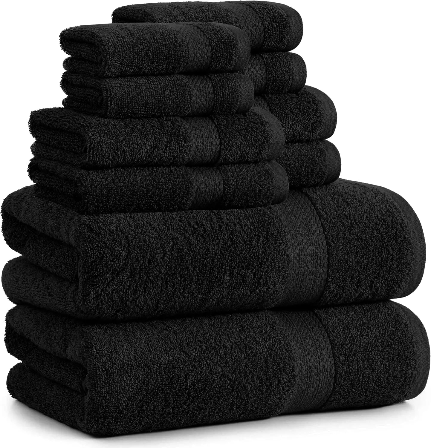 6 Piece 800GSM Towel Bale- 100% Cotton Towelsworld