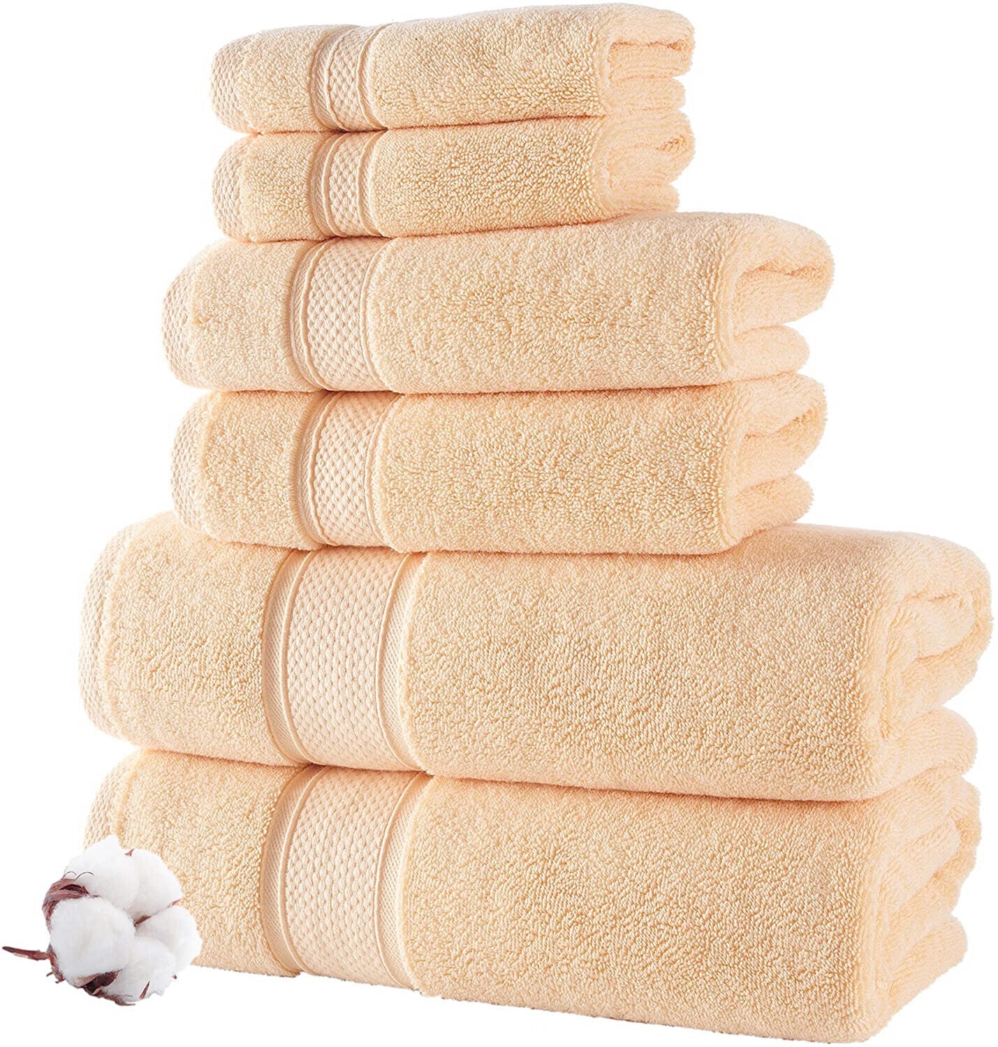 Premium 800GSM Egyptian Cotton Bath Towel - Plush and Thick