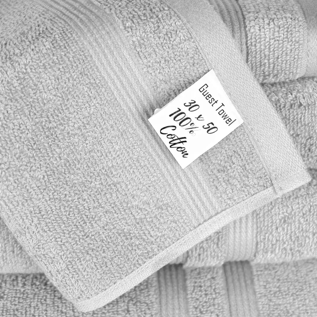 6 Pack of Luxury Hotel Quality 100% Egyptian Cotton Towels/ Towelsbay - Towelsbay