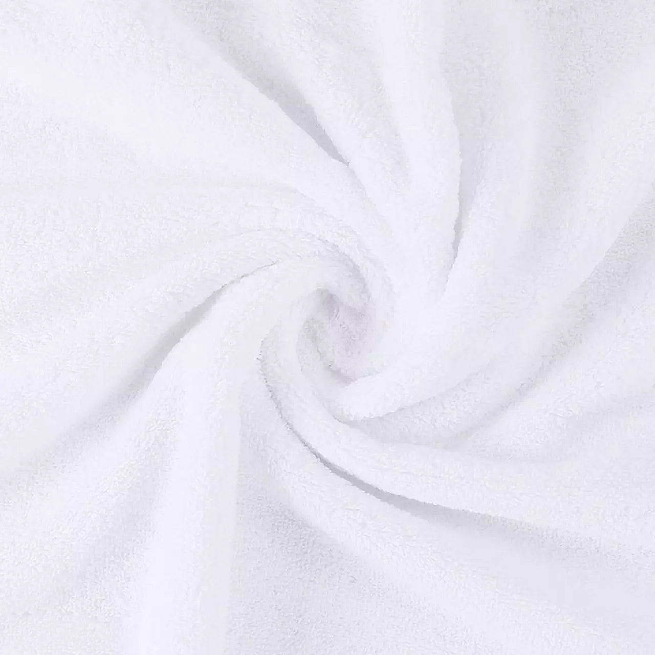 Ultra-soft white hand towels made from 100% Egyptian cotton