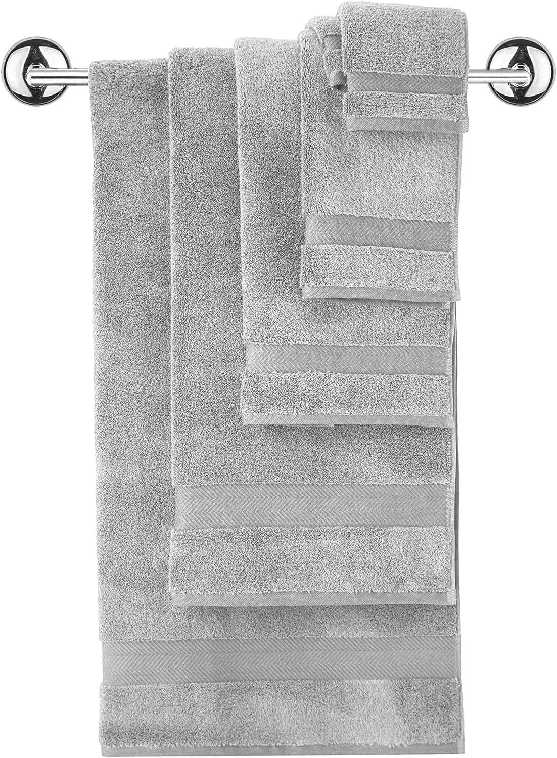 Super Soft 6 Piece 800GSM Towel Bale -2 Face Cloth 2 Hand Towels, 2 Bath Towels Towelsworld