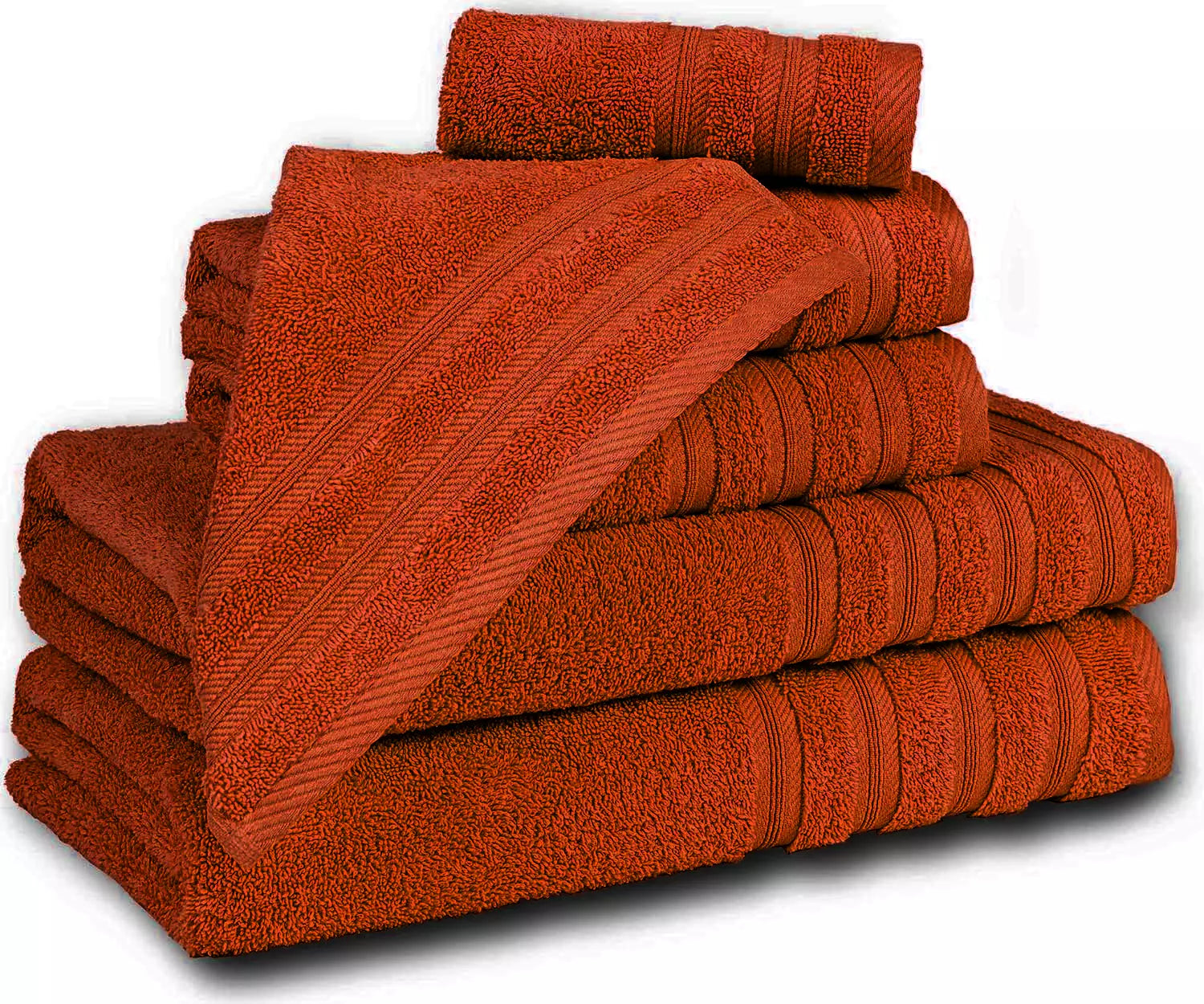 600 GSM Quality 8-Piece Towel Bale - Includes 2 Each of Face, Hand & Bath Towels Towelsworld