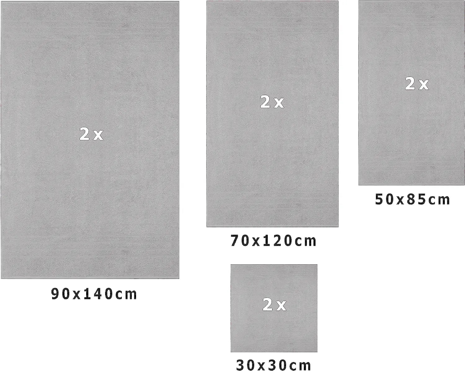 Soft and Absorbent Towel Bale