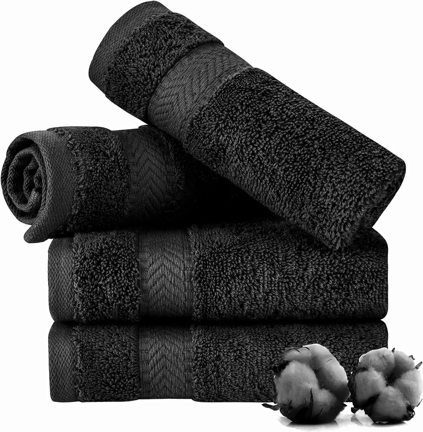 Luxury cotton face cloths