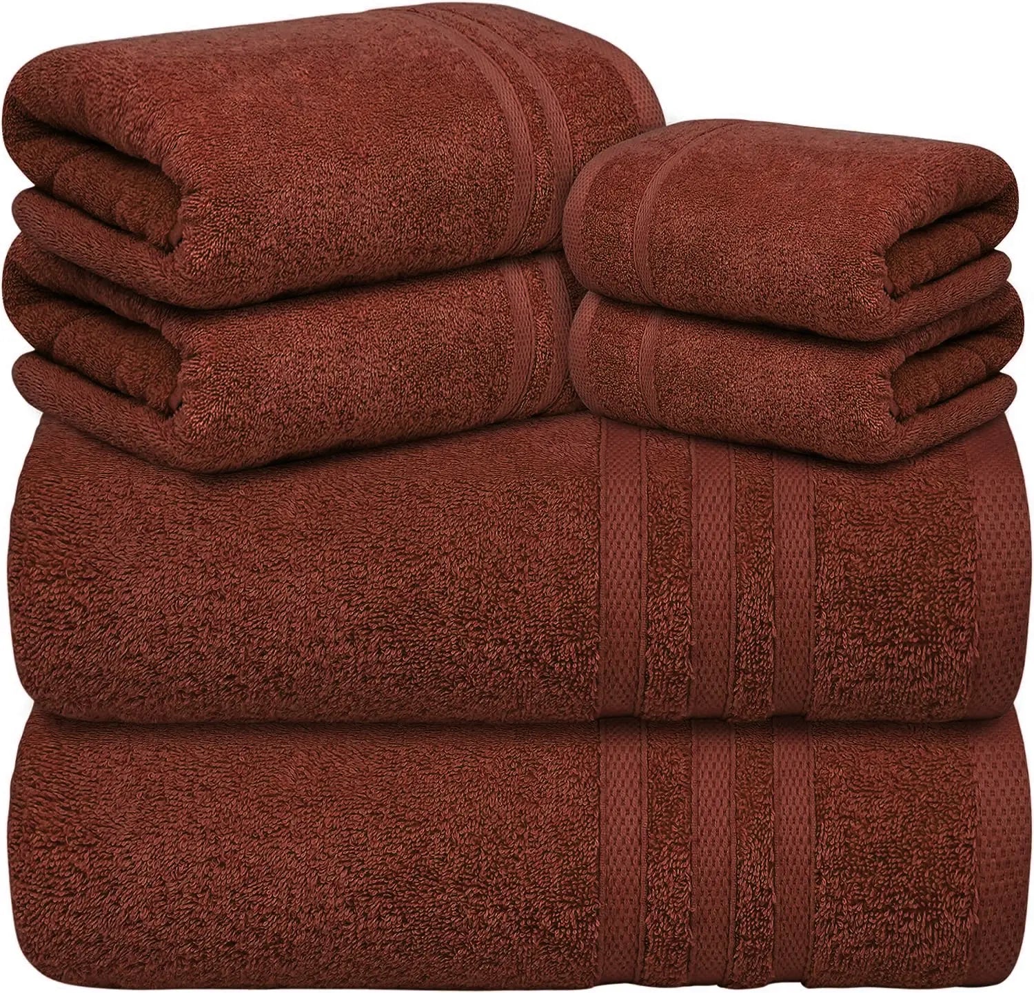8 Piece Bath Towel Set 500gsm