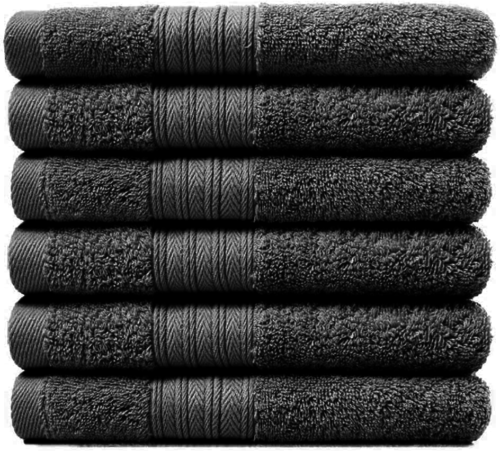 Premium Egyptian cotton towels 6 pack