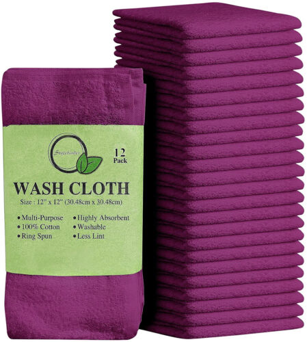 Cotton flannel face towels UK