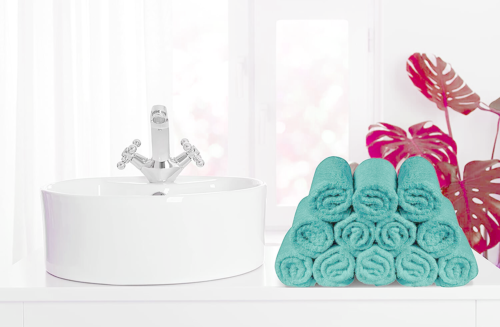 Cotton washcloths soft UK