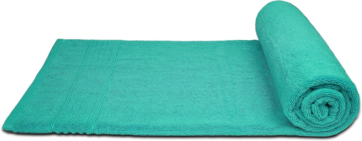 Premium Jumbo Bath Towels - Extra Large 80 x 180cm, 500GSM Egyptian Cotton - Towelsbay